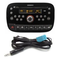 Cabo AUX para Linha Fiat, Uno, Punto, Linea, Stilo e Strada