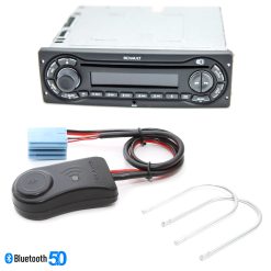 Interface Bluetooth Auxiliar para Radio Original Renault Logan e Sandero
