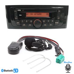 Interface Bluetooth Auxiliar para Rádio Original da Fiat BT9000x