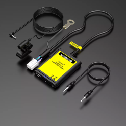 Adaptador Bluetooth USB SD e AUX para Toyota 6+6 Pinos